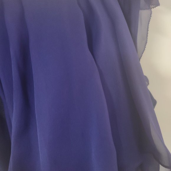 Diane von Furstenberg Delancey Silk Wrap Gown (US Women's 4) "New" - Picture 2 of 7